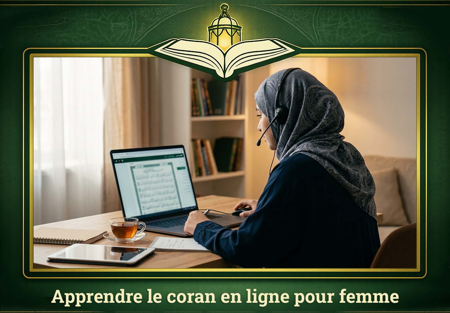 Apprendre le coran en ligne pour femme