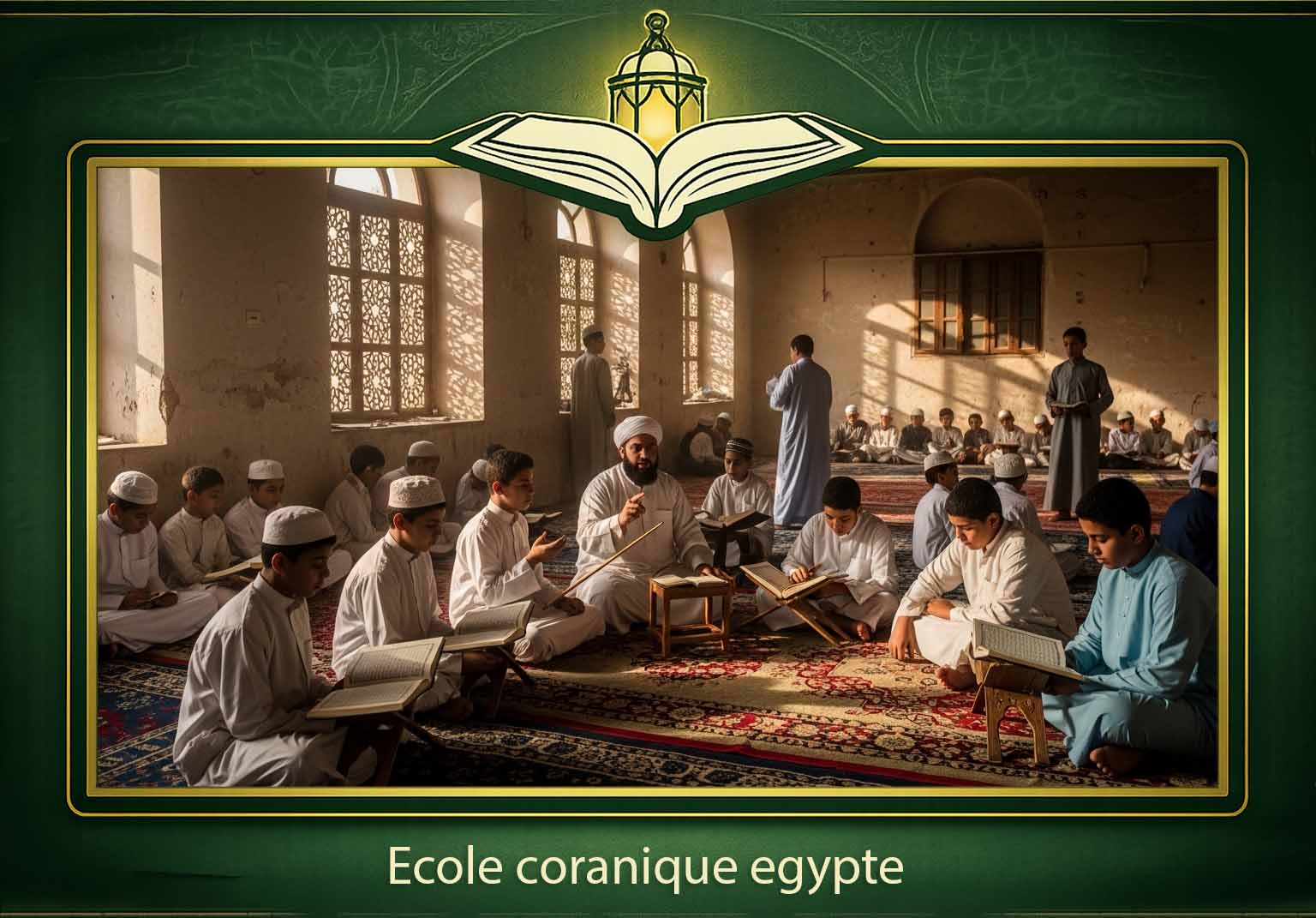 Ecole coranique egypte