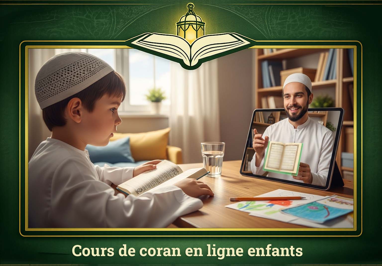 cours de coran en ligne enfants
