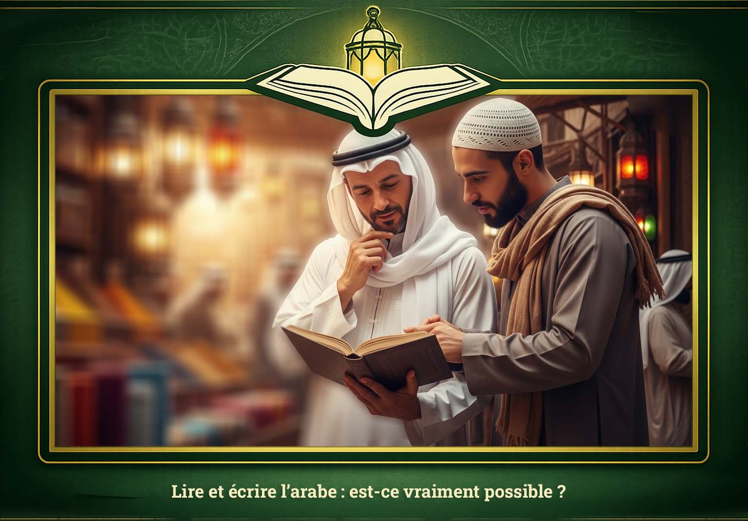 Apprendre à lire l'arabe