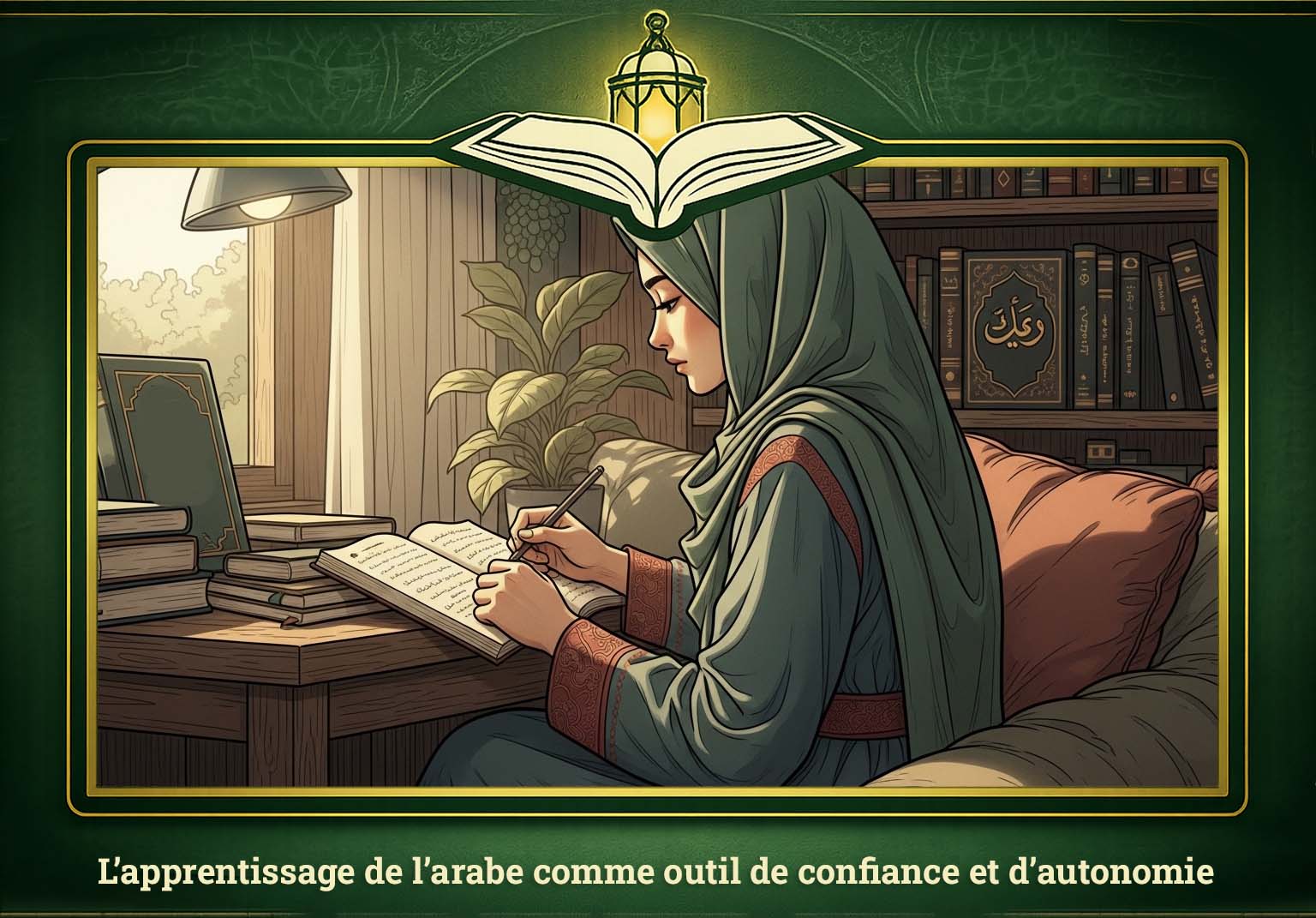 Cours arabe en ligne pour femme