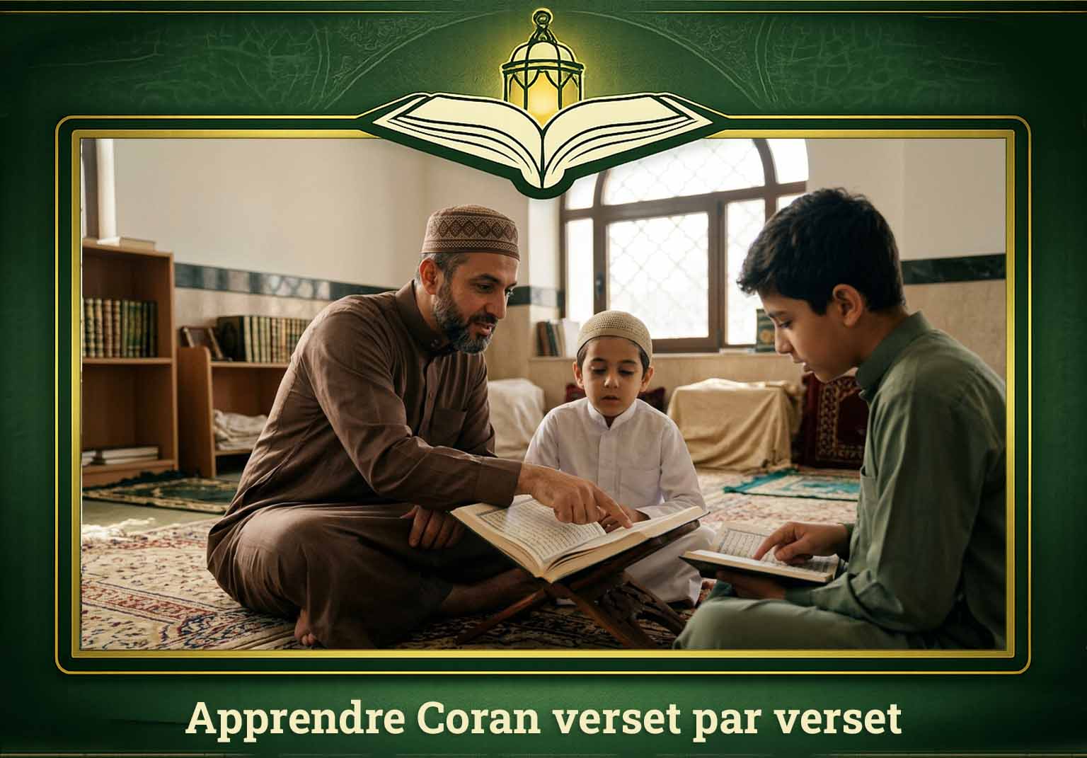 Apprendre Coran verset par verset