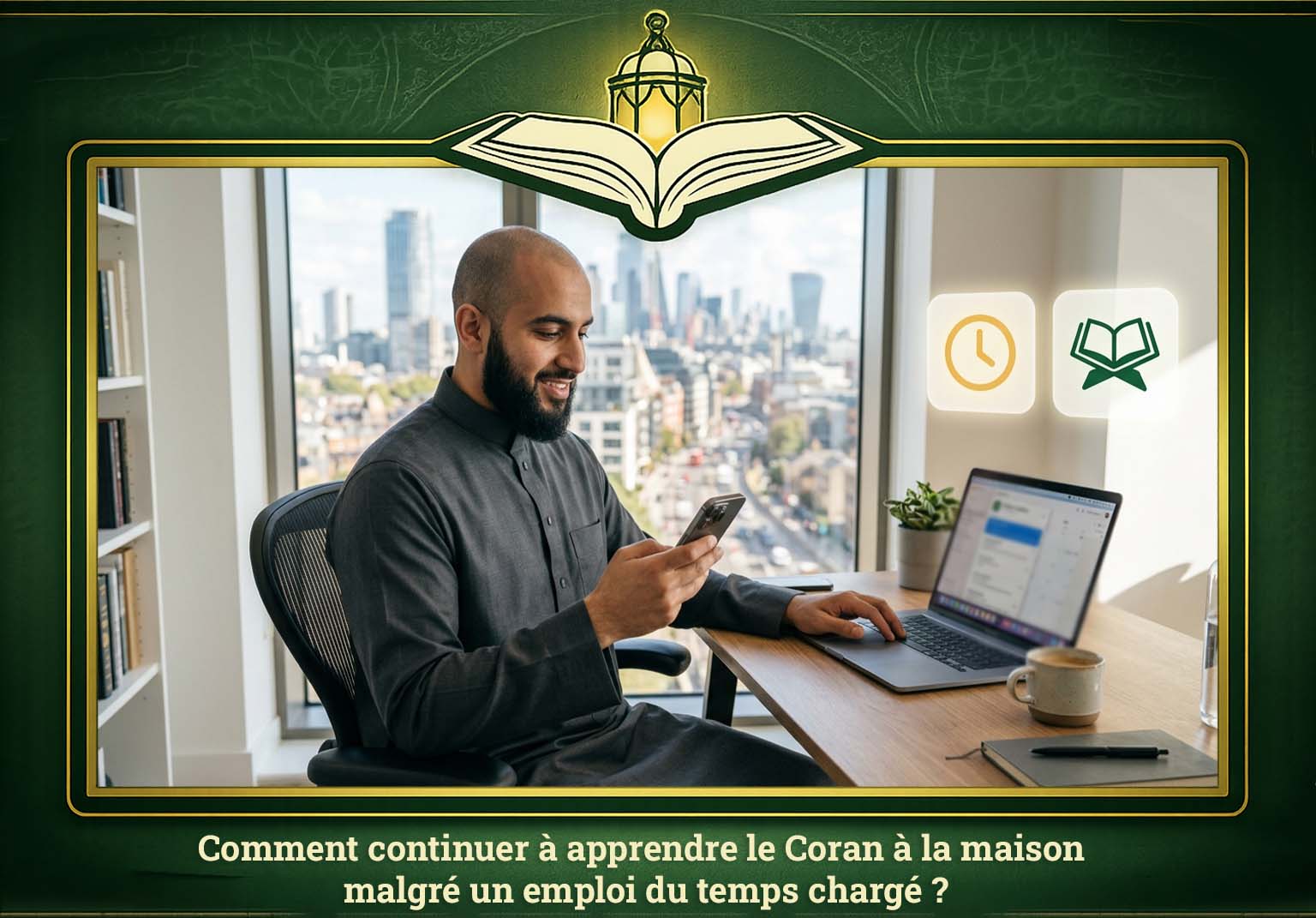 Comment continuer à apprendre le Coran à la maison malgré un emploi du temps chargé _