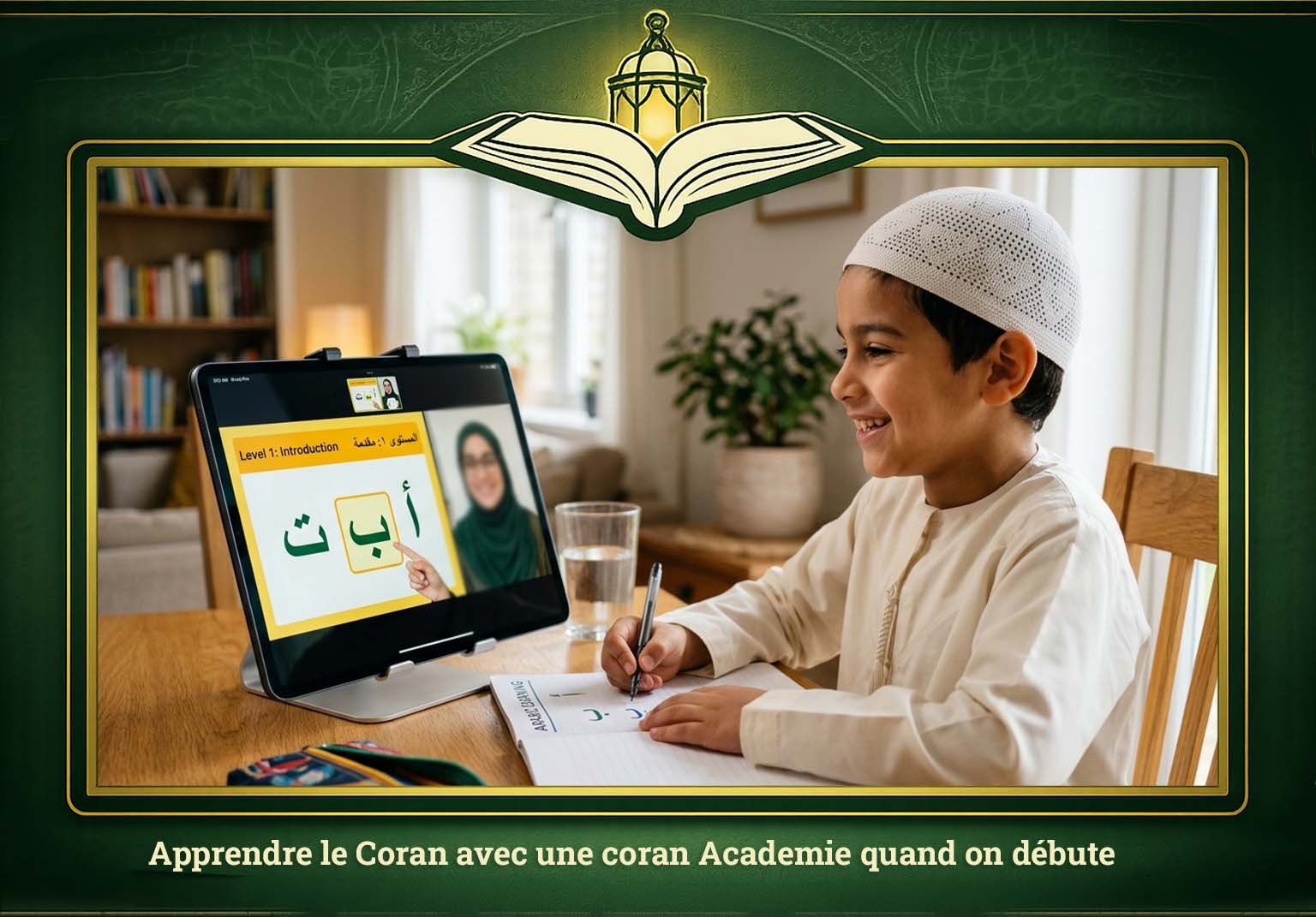 Apprendre le Coran avec une coran Academie quand on débute