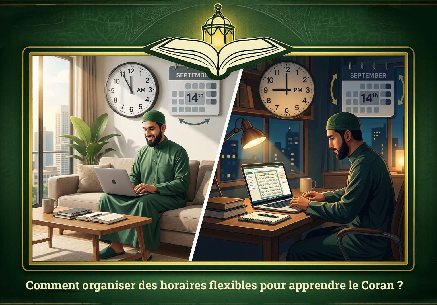 Comment organiser des horaires flexibles pour apprendre le Coran ?