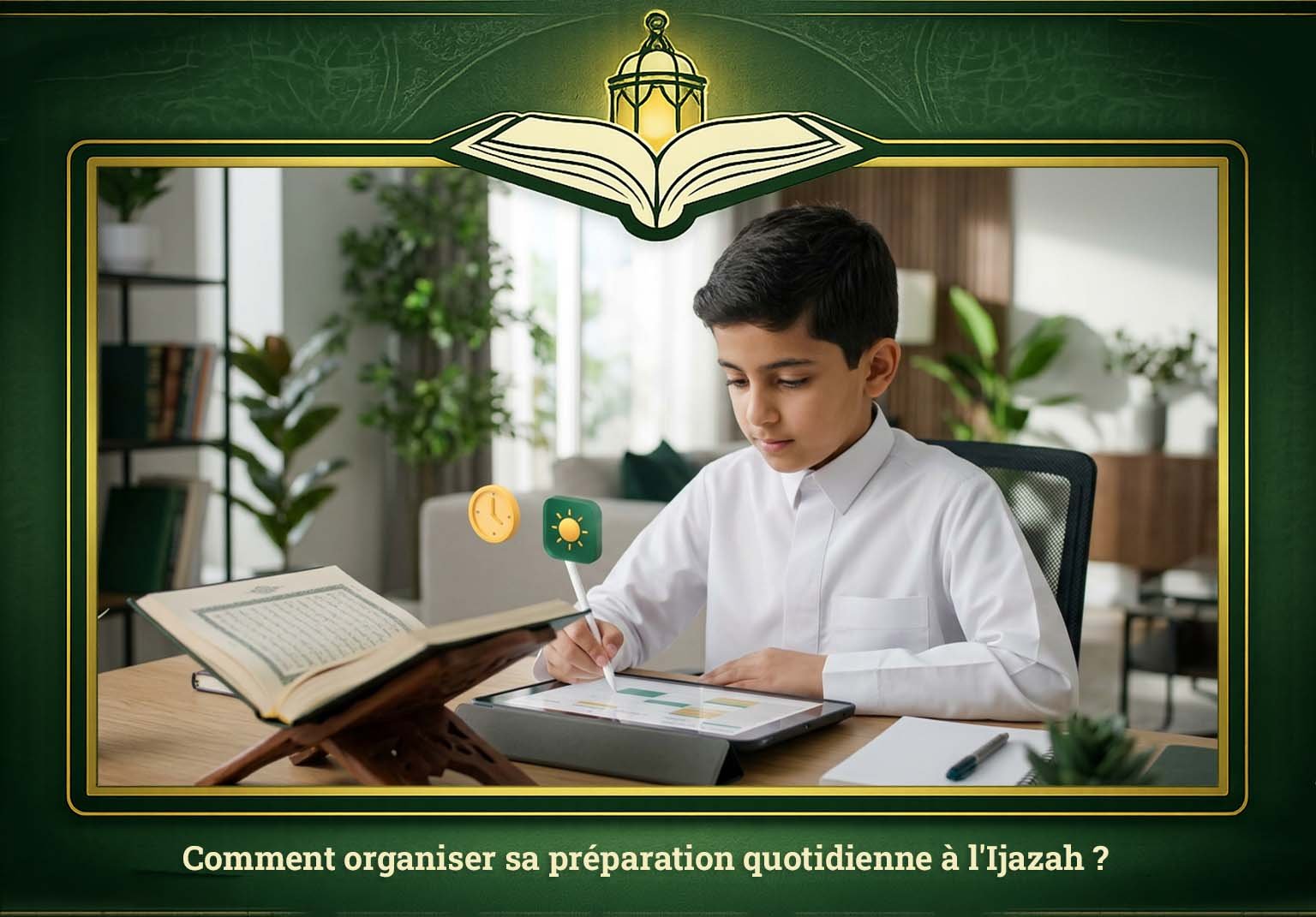 Comment organiser sa préparation quotidienne à l'Ijazah ?