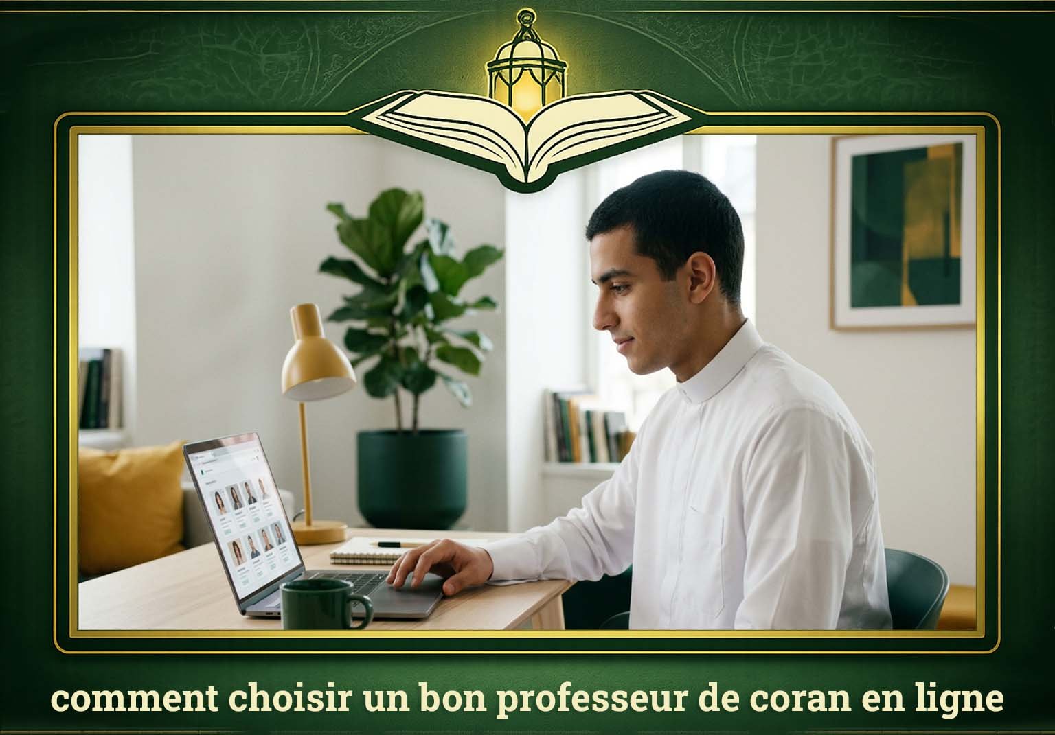 comment choisir un bon professeur de coran en ligne