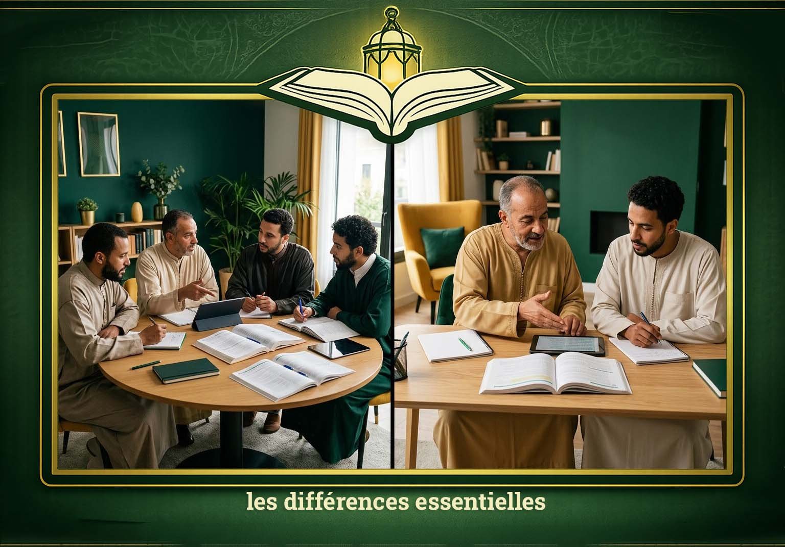 les différences essentielles